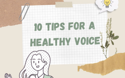 10 tips for a healthy voice